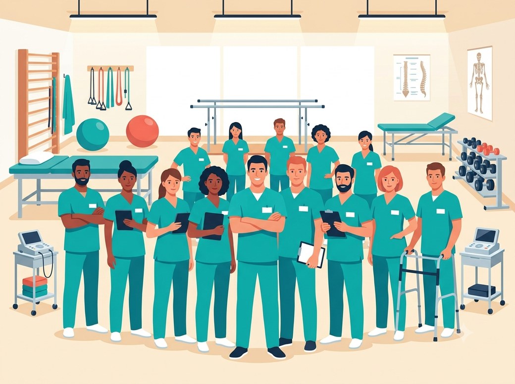 Rehava fizyoterapist ekibi ve tam donanımlı kliniği
